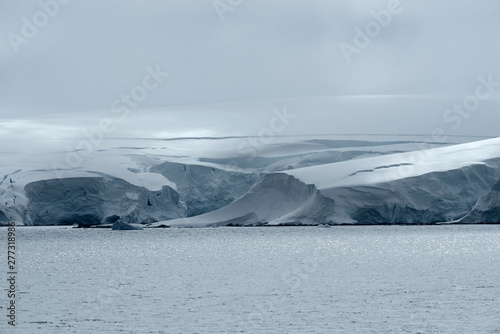 Icy Landscape At Neko Harbor, Andvord Bay, Antarctic Peninsula