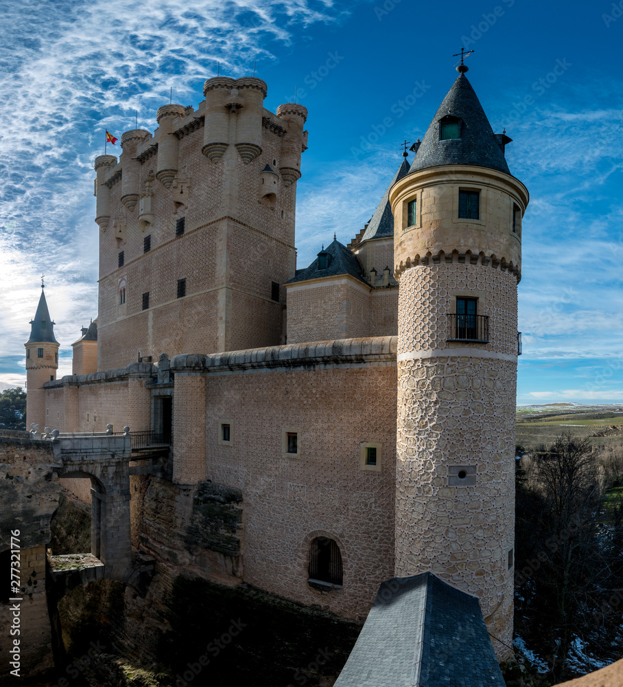 The Alacazar of Segovia, Spain