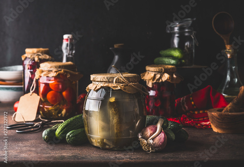 Fotografi Harvest preserve concept