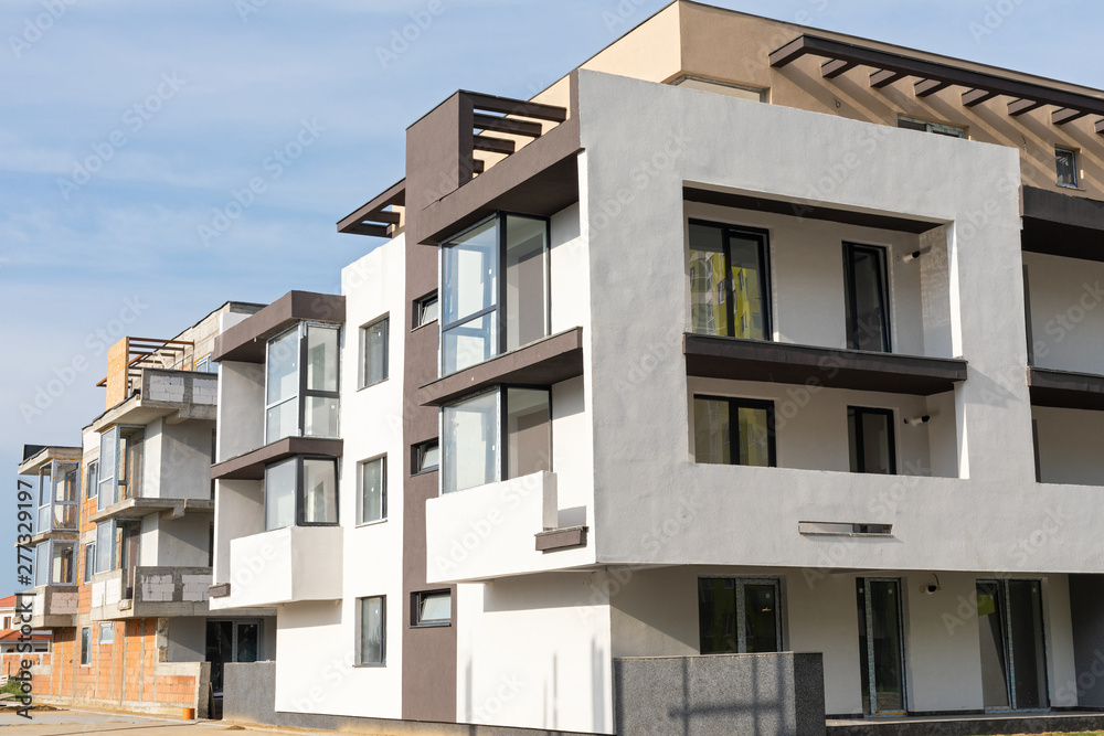 Fototapeta premium New residential area in Brasov, Romania