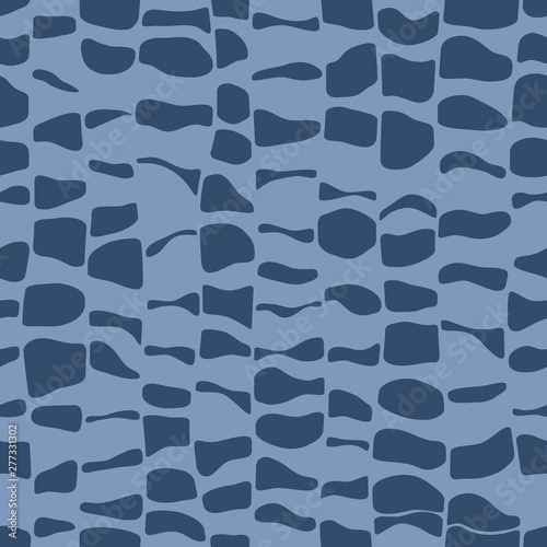 Snake skin-like seamless pattern. Background with stains.