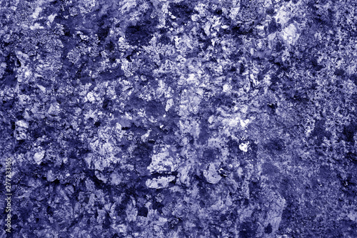 Old stone surface in blue tone.