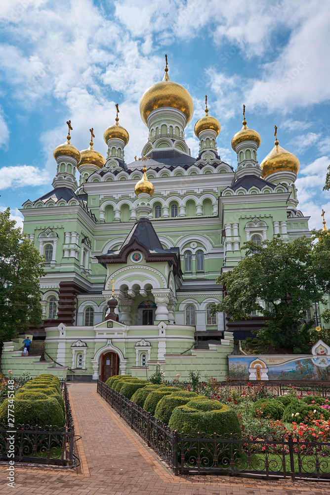 Pokrovsky Convent  in Kyiv, Ukraine	