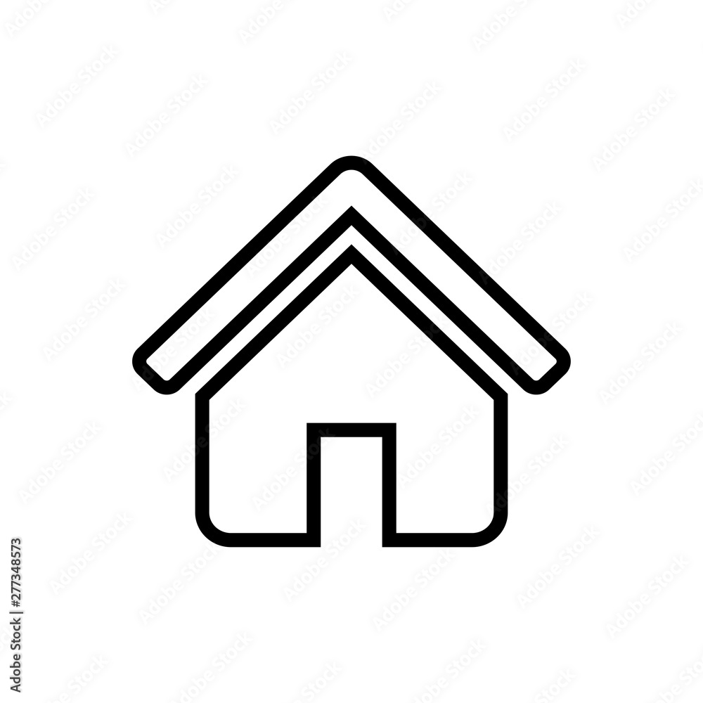 Home symbol icon vector illustration Home symbol icon vector illustration