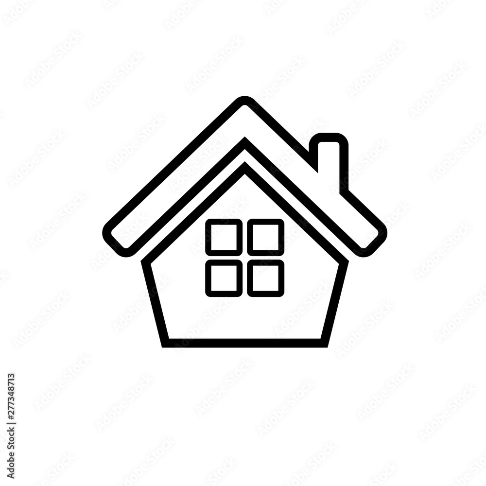 Home symbol icon vector illustration Home symbol icon vector illustration