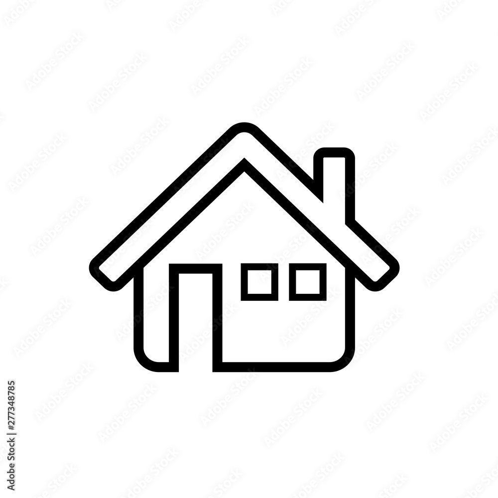Home symbol icon vector illustration Home symbol icon vector illustration