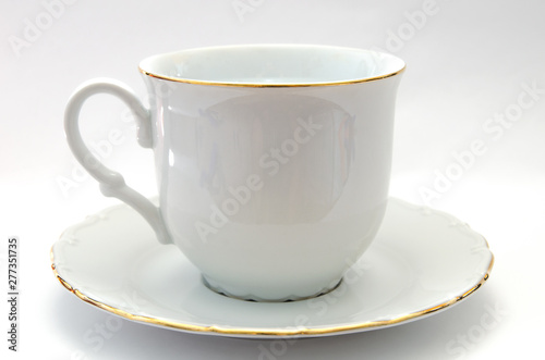 Obraz na płótnie cup and saucer w salonie