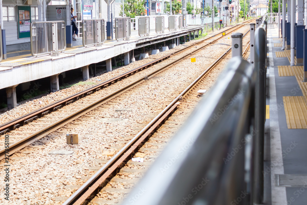 矢口渡駅の線路