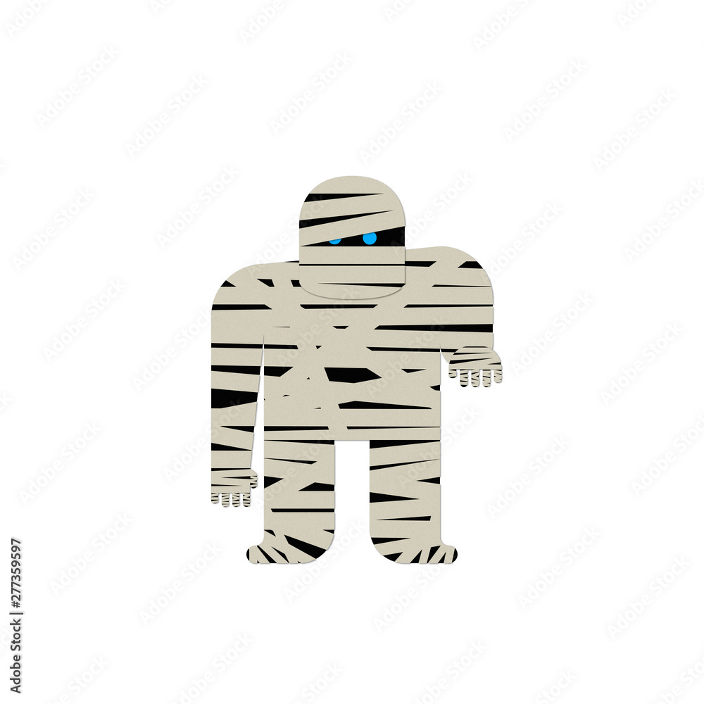 不気味なミイラ男のイラスト Stock ベクター Adobe Stock 不気味なミイラ男のイラスト Stock ベクター Adobe Stock