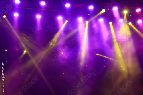 Fototapeta Naklejka Na Ścianę i Meble -  stage lighting effect