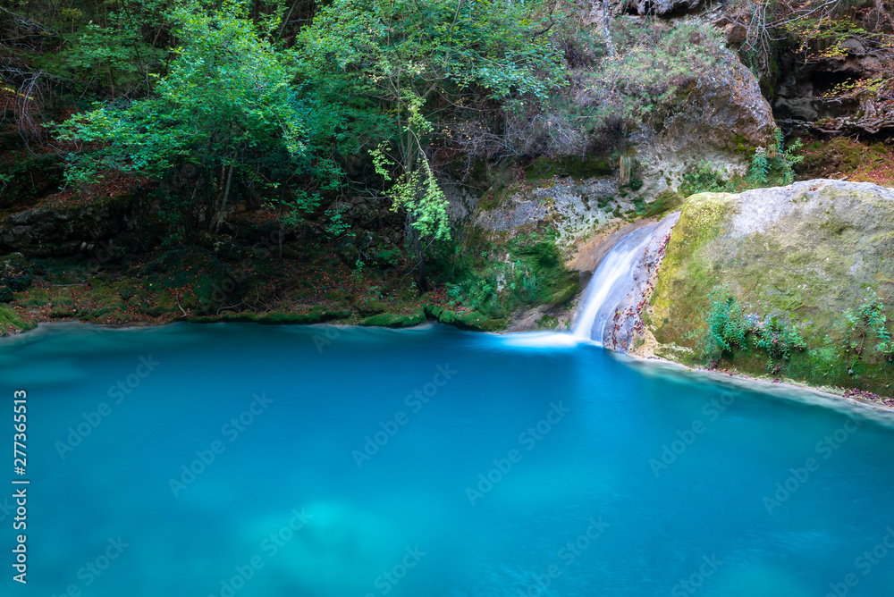 Source of Urederra river in Baquedano, Navarre, Spain Source of Urederra river in Baquedano, Navarre, Spain