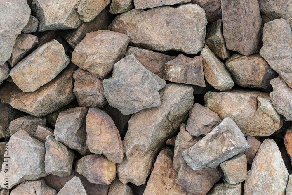 Granite stones used to make dams Granite stones used to make dams