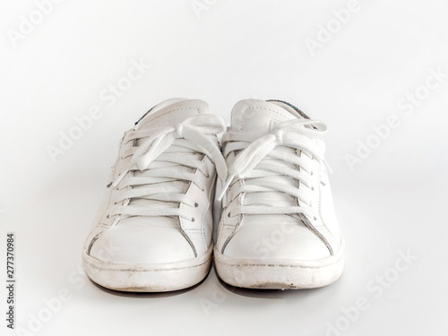 white shoe isolated