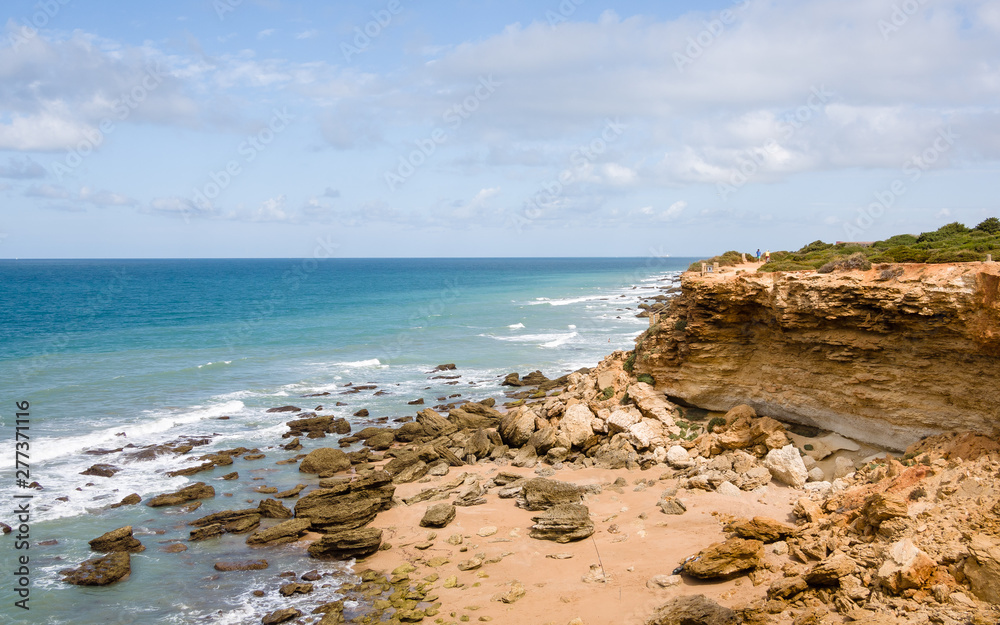 Landscapes from the coast of Cadiz on the south of Spain