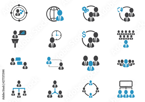 people icon business Vector illustration