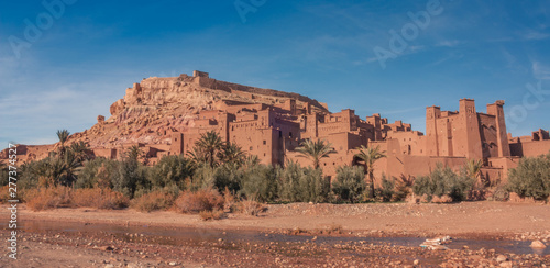 View of Ouarzazate in Morocco photo
