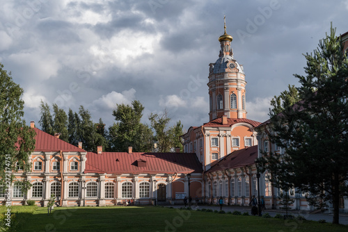 Alexander Nevsky Lavra (monastery) in Saint-Petersburg, Russia photo