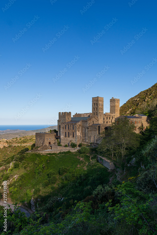 Monastery of Sant Pere de Rodes in the municipal area of El Port
