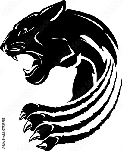 Black Panther Abstract photo