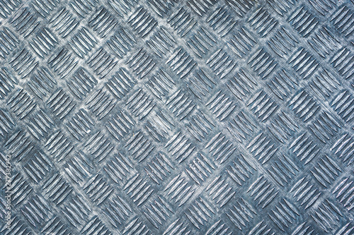 Steel pattern texture, selective focus (detailed close-up shot)