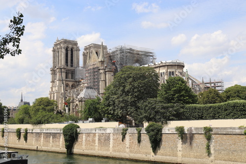 Chantier de la Cathédrale Notre Dame de Paris