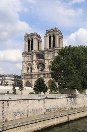 Cathédrale Notre Dame de Paris après l’incendie