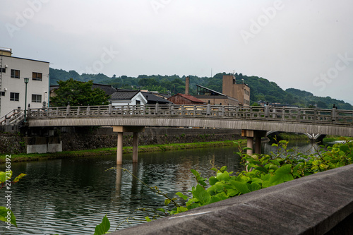 金沢浅野川の木橋
