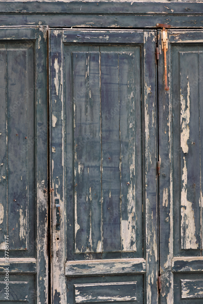 Old rusty door