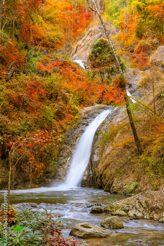 Waterfall in Chae Son National Park  Lampang  Thailand