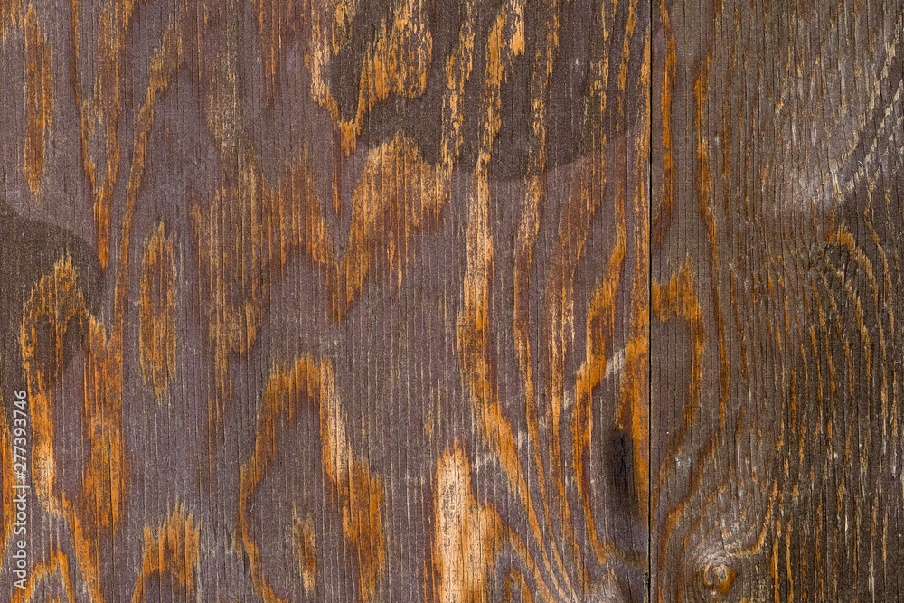 texture of natural wood painted with paint