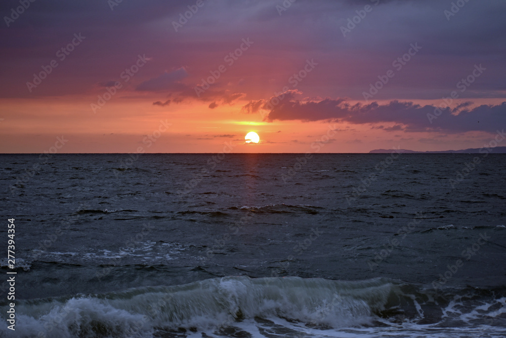 Fototapeta premium Sunset at the Beach