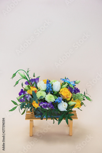 Beauty bouquet of different...