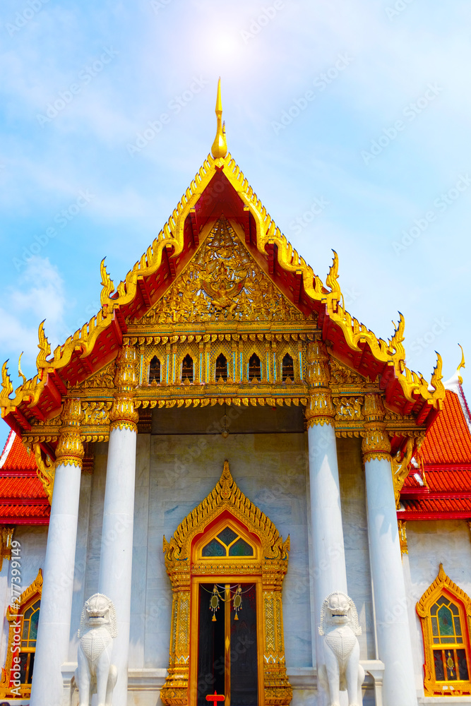 Fototapeta premium beautiful thai temples in bangkok