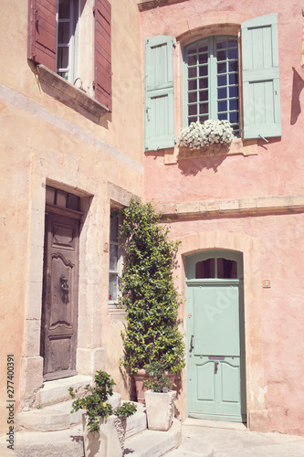 Fototapeta Naklejka Na Ścianę i Meble -  Provence France, Europe, town and architecture