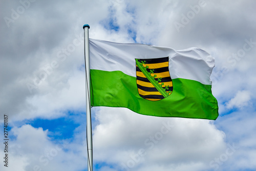 State Service Flag Saxony photo