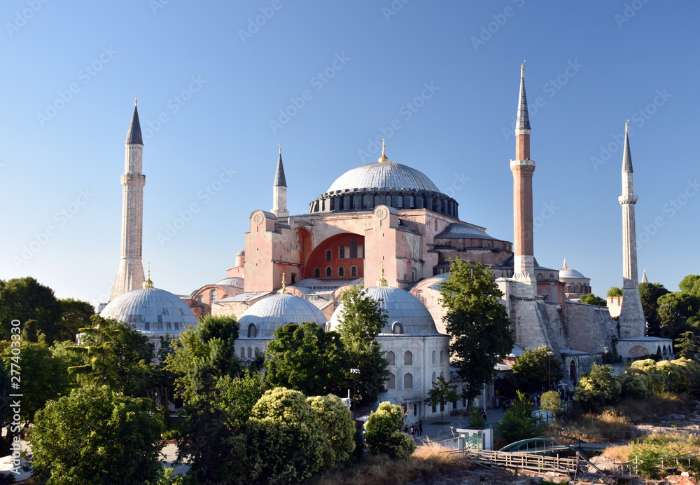 Hagia Sophia in Istanbul Turkey