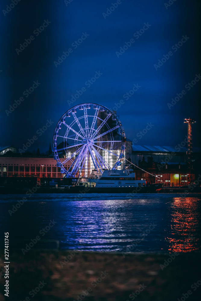 Obraz premium helsinki at night