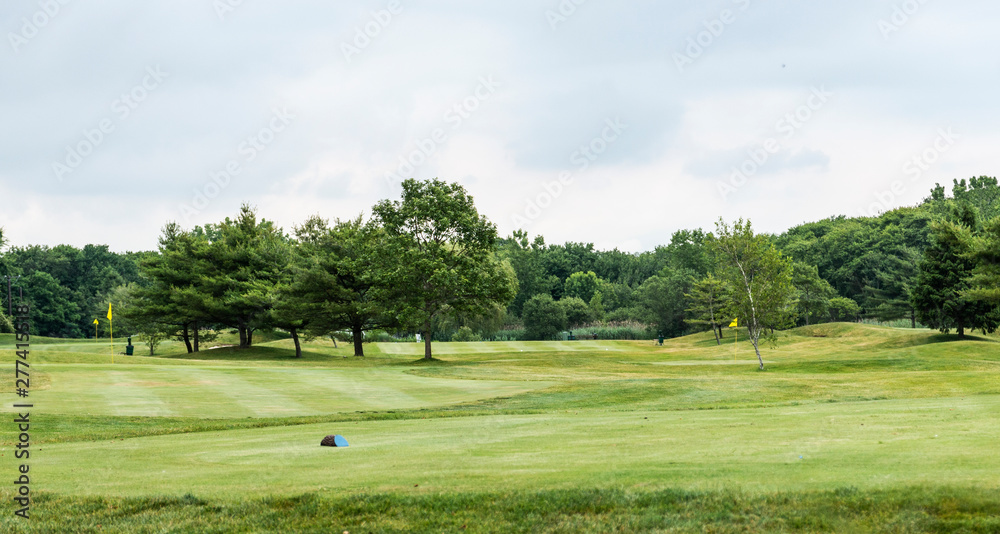 Par 3 Golf course landscape Par 3 Golf course landscape