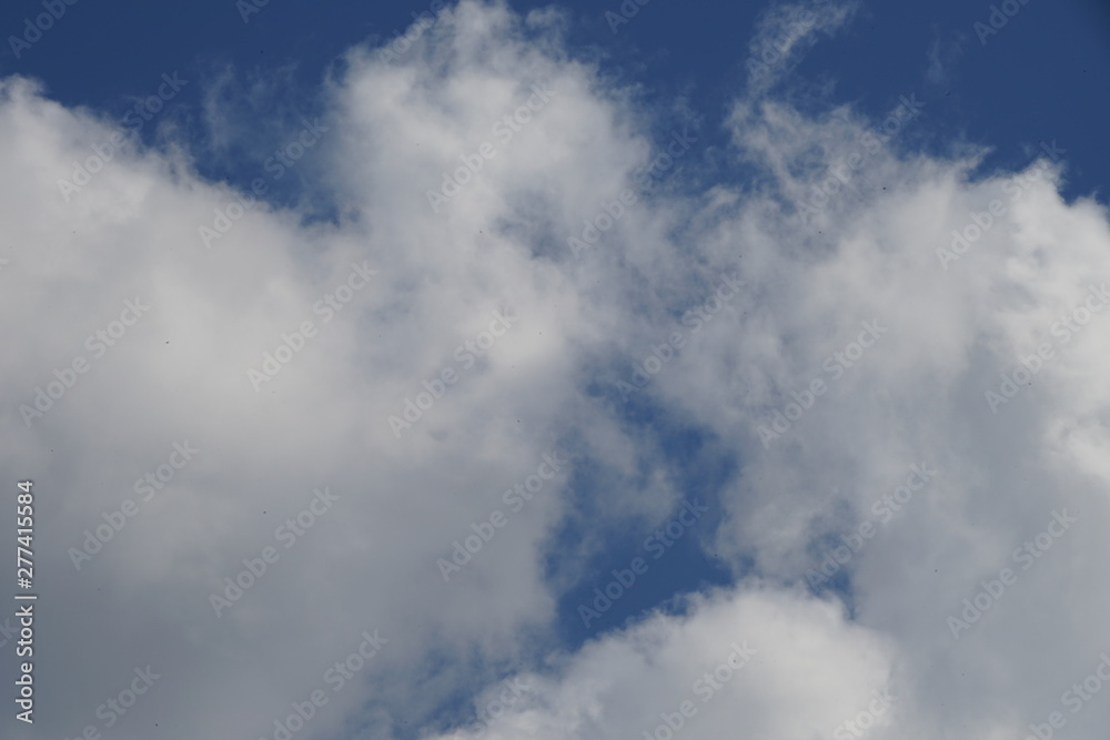 Large High Detail White Puffy Clouds