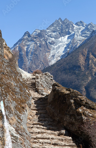 Sagarmatha National park in Nepal Himalaya photo