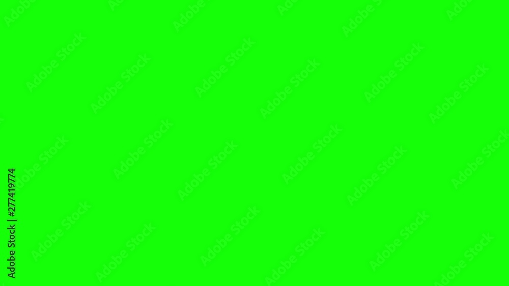 Colorful Wall of cubes falls apart. Blocks are moving out of flat surface and fall revealing the green screen. Abstract transition, 3D animated intro with chroma key.