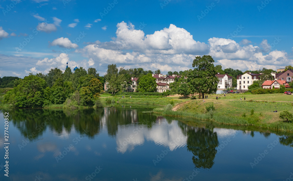 Old city on the water. Gatchina. Russia. Old city on the water. Gatchina. Russia.