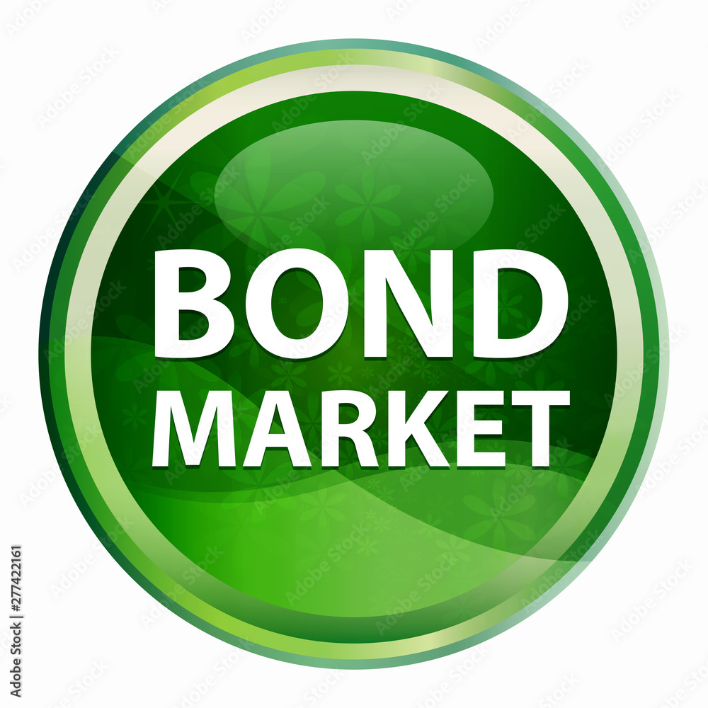 Bond Market Natural Green Round Button Bond Market Natural Green Round Button