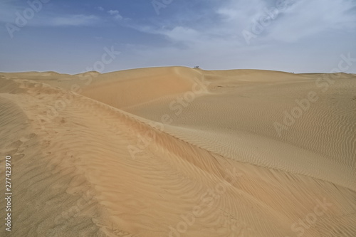 Shifting sand dunes-Takla Makan Desert. Yutian Keriya county-Xinjiang Uyghur region-China-0319