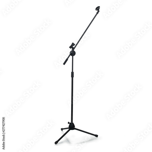 Empty mic stand photo