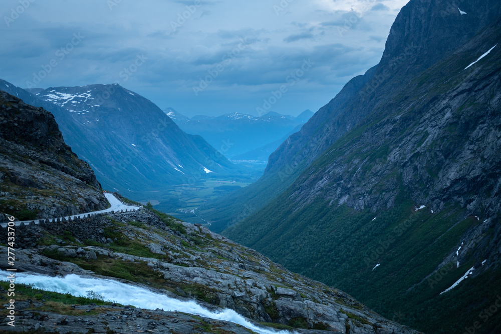 Trollstigen Landscape in Norway, Europe