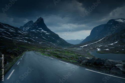 Trollstigen Landscape in Norway, Europe
