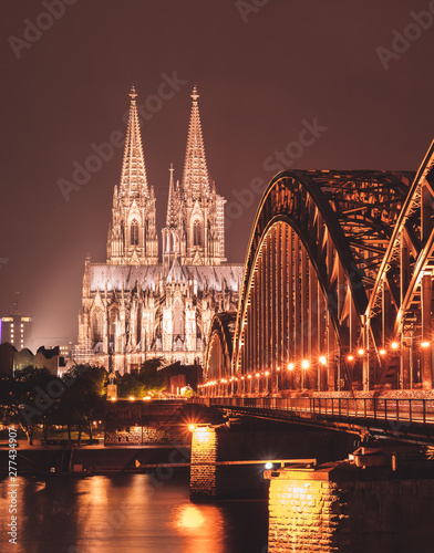 Obraz na płótnie Cologne, Germany w salonie