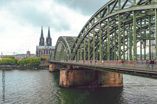 Obraz na płótnie Cologne, Germany w salonie