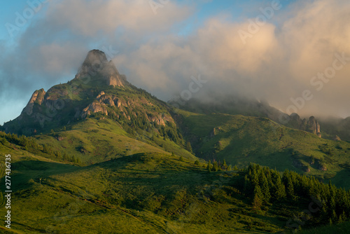 Ciucas massif at sunrise